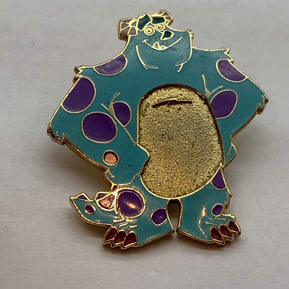 Vintage Disney Parks Pin Trading Pixar Monsters Inc. Sulley 2003 Lapel Pin - Picture 2 of 9